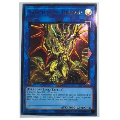Yu Gi Oh-juguetes en inglés de Sanctity of Dragon, pasatiempos, coleccionables, colección de juegos, tarjetas de Anime, 501000085