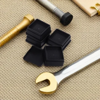 4 Pcs Chairs Bed Lift Risers Couch Lifter Couches Square Easy-lifter Mattress Leg Black Feet