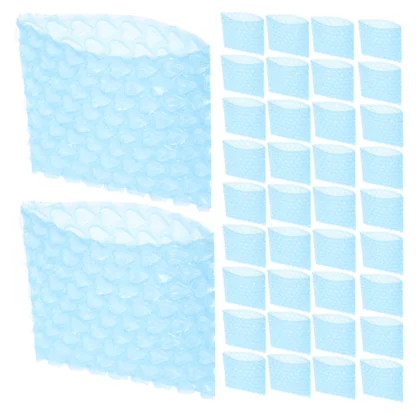 200 Uds. Bolsa de burbujas de amor, bolsas de embalaje, sobres a granel para correo, absorción de impacto gruesa en forma de corazón para pequeñas empresas