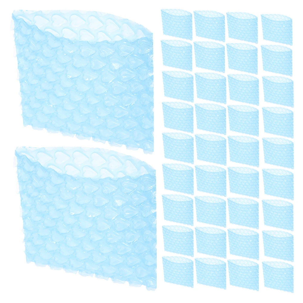 200 Uds. Bolsa de burbujas de amor, bolsas de embalaje, sobres a granel para correo, absorción de impacto gruesa en forma de corazón para pequeñas empresas