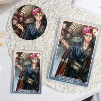 La desastrosa vida de Saiki K. Figura de Anime mercancía Saiki Kusuo insignia y arena-adorno que fluye juguetes regalos para fanáticos