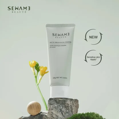 Sewame/limpiador de abeto Polar, 100g, Control de aceite, limpiador Facial, mesa de aminoácidos, espuma limpiadora masculina y femenina viva