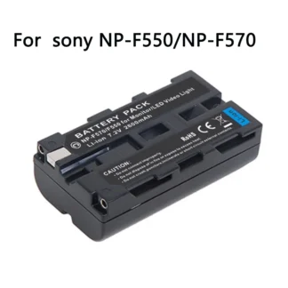 NP-F550 F530 F570 batería de iones de litio 7,2 V LCD cargador USB para Sony NP-F330 NP-F530 NP-F570 NP-F730 NP-F750 CCD-TRV81 CCD-RV100