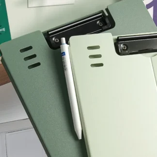 Bloc de notas, carpeta de archivos, portapapeles de papelería, portapapeles de perfil A4 impermeable, tablero de Clip de notas portátil multicolor, almacenamiento de datos