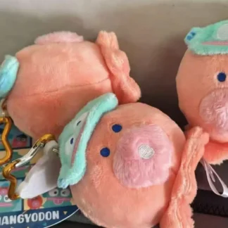 Dibujos animados pez feo Hangyodon pulpo muñeco de peluche anime periferia juguete Linda mochila colgante accesorios niña regalo de cumpleaños creativo