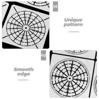 Plantillas reutilizables, plantillas de pintura artística de pared 3D, manualidades decorativas para el hogar, Kits de plantillas decorativas para tela de madera plana