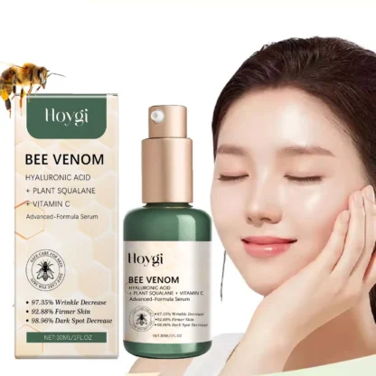 Suero Facial reafirmante, hidratante, piel delicada, reafirmante, suave, nutritivo, tierno, veneno de abeja, fórmula avanzada, esencia, cuidado Facial