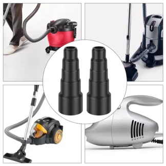 Convertidor adaptador de manguera de aspiradora Universal, conector de manguera de vacío de 5 capas, conector de cabezal de succión de cepillo de plástico reutilizable