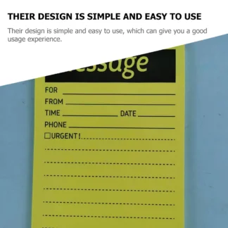 Bloc de mensajes de colores, 5 libros, pegatinas de notas multifunción, almohadillas adhesivas para el hogar y la Oficina, diseño autoadhesivo de larga duración