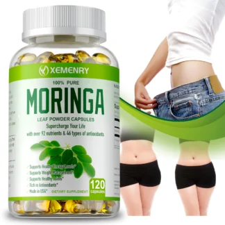 Moringa - Apoya el sistema inmunológico, metabolismo, antioxidante, energía - 60 cápsulas