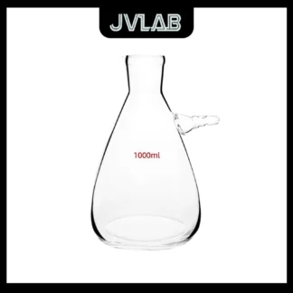 Botella de succión: termo de vacío con embudo Brinell de 125-5000 ml, filtración de presión negativa de boca superior de vidrio de borosilicato JVLAB