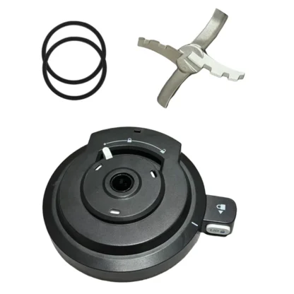 B83B-Coperchio de cuenco exterior con Kit de paleta de anillo de sellado para máquina de helado serie Ninja NC700/NC701, reemplazo de tapa de Creami reutilizable
