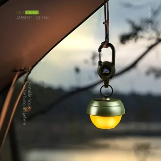 Hebilla de fácil extracción para acampar al aire libre, hebilla telescópica, cuerda de alambre de acero, hebilla multifuncional, hebilla de cuerda antipérdida de rebote para acampar