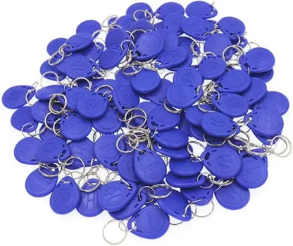 100 Uds 125KHz RFID llavero tarjeta de identificación de proximidad Token Tag teclado tarjeta para sistema de Control de acceso de entrada de puerta para cerradura de seguridad