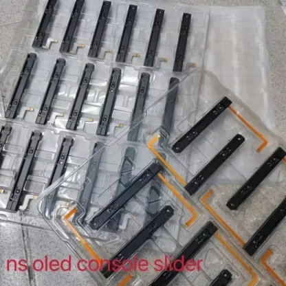 10 set/lote para Nintendo Switch OLED consola deslizante derecha e izquierda L R carril deslizante con Cable flexible para consola SwitchOLED NS
