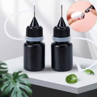Recambios de aceite de tinta negra de 5ml para sello, accesorios prácticos multifuncionales para rodillo de sello, suministros protectores de privacidad impermeables