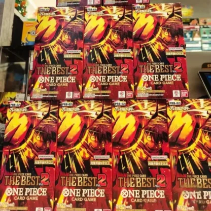 100% caja de refuerzo de Anime Original de una pieza Prb01 Prb02 versión japonesa despertar de la nueva era Tcg tarjeta de regalo de colección