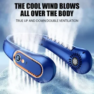 Mini ventilador sin aspas com pantalla Digital de Poder, Ultra Longa Vida, portátil, Preguiçoso Silencioso Carregamento USB