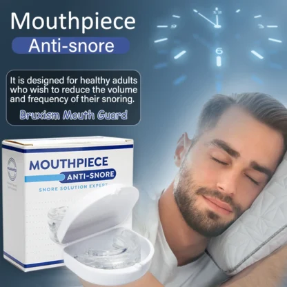 Protector bucal de silicona antironquidos para bruxismo, mejora el sueño, protector de Apnea, dispositivo nocturno para ronquidos, herramienta de cuidado para dejar de roncar