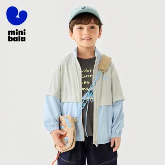 Mini Bala Unisex niños impermeable ropa de abrigo ligera nueva primavera bebé Top agradable para la piel