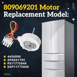 Motor de ventilador evaporador A39M 809069201 AP6041795 para Frigidaire, Kenmore, Electrolux DGHD2361, 253.70342 4456990, PS11775846