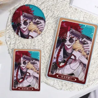 Nuevo enlace Click Anime mercancía vena Xia Fei insignia y arena-adorno fluido bolsa colgante juguetes regalos para fanáticos