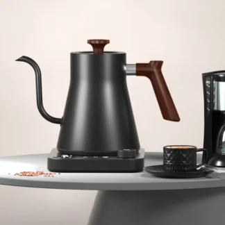 Hervidor eléctrico inteligente de temperatura constante de 1200W, cafetera hecha a mano, olla con cuello de cisne utilizada para preparar leche en polvo