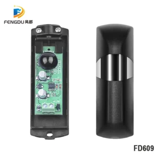 Sensor detector infrarrojo seguro para puerta automatizada/columpio/deslizante/puerta de garaje/fotocélulas infrarrojas de seguridad para puerta