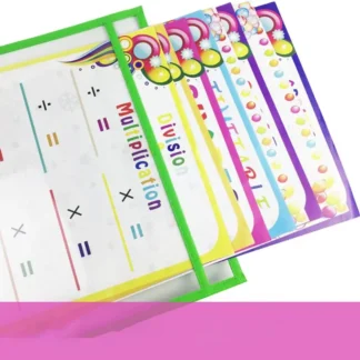 Carpeta de archivos de borrado en seco, bolsa de documentos para escritura y limpieza reutilizable, bolsas para suministros de oficina y escuela, 10 Uds.