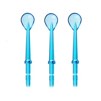 Reemplazo de la boquilla de raspado de la lengua limpiador de revestimiento Compatible con el irrigador Oral de Waterpik Eliminar el revestimiento de la respiración fresca