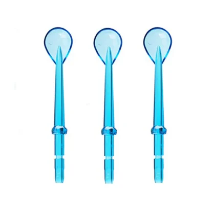 Reemplazo de la boquilla de raspado de la lengua limpiador de revestimiento Compatible con el irrigador Oral de Waterpik Eliminar el revestimiento de la respiración fresca