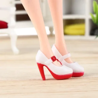 Multistyles para muñeca de 11,5 ", uso diario, gafas de sol geniales, zapatos planos para pies, zapatillas de deporte de tacón alto