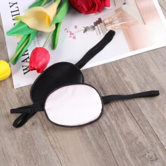 2 uds parche único bloqueo de luz para ambliopía entrenamiento ocular perezoso cubierta de ojos ajustable para adultos máscara protectora para adultos