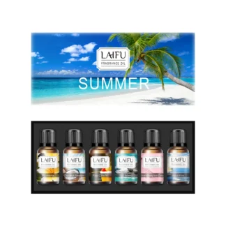 Kit de aceites esenciales de aromaterapia personalizable para difusores, hogar, oficina, coche: soluble en agua, alivio del estrés, relajación, sueño,