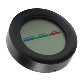 Indicador de nivel de comodidad Monitor de humedad 6,3 cm medidor de humedad interior preciso Sensor de humedad configuración fácil de usar