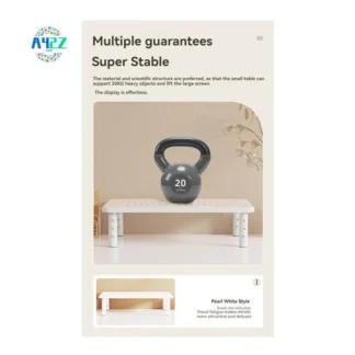 A42Z-Soporte ajustable para monitor de escritorio, soporte de pantalla para oficina, estudio, estudio y estudiantes