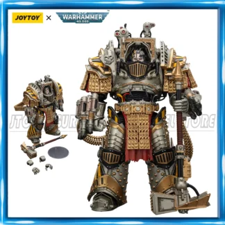 [Pre pedido] JOYTOY Warhammer40K 1/18 figura de acción Iron Warriors Perturabo, Primarca de la LVth Legion figuras Juguetes