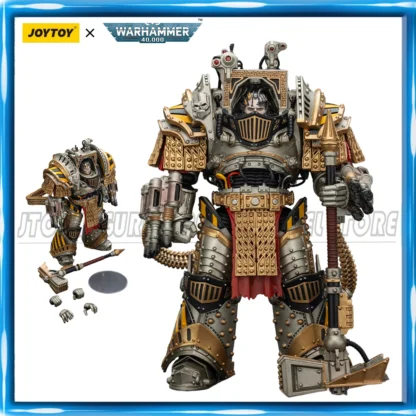 [Pre pedido] JOYTOY Warhammer40K 1/18 figura de acción Iron Warriors Perturabo, Primarca de la LVth Legion figuras Juguetes