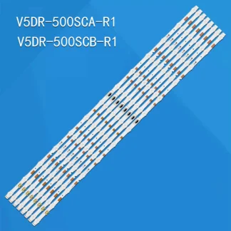 Tira de LED para iluminación trasera para UA50JS7200K UN50JS7200G UE50JS7200U UE50JU6872U UE50JU6850U UE50JU6875U BN96-38480A BN96-38479A