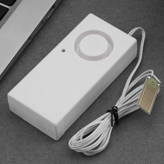 Mini alarma de inmersión en agua, Sensor de inmersión en agua alimentado por batería, Detector de alarma de nivel de agua fuerte, muebles de plástico para el hogar