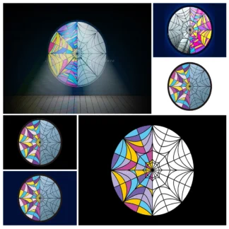 Fondo de ventana de salón para niños y adultos, accesorios de fotografía de cumpleaños, vidriera de Viernes, pastel de bebé, Smash