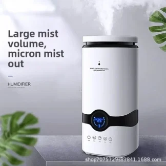 Humidificador, humidificador de dormitorio pequeño, mesa doméstica de escritorio de 4 litros, máquina de aromaterapia de oficina silenciosa