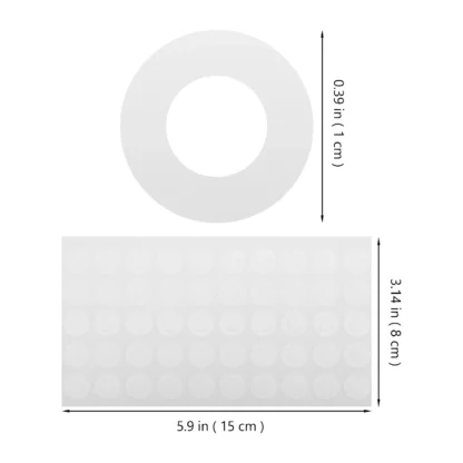 2000 Uds. Pegatinas de refuerzo de agujeros de libros, pegatinas decorativas de papel para carpetas para páginas de hojas sueltas, reparación de perforadoras, página redonda