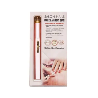 Lijadora eléctrica para uñas, máquina de manicura con bolígrafo de arte ligero, herramientas para quitar Gel