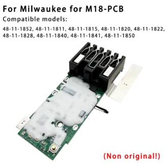 Para placa de circuito de protección de carga PCB M18 para Milwaukee 18V 3Ah 4Ah 5Ah 6Ah batería de iones de litio placa base PCB 48-11-1811