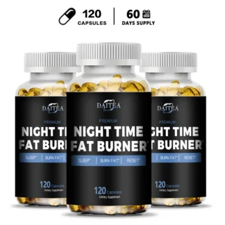 Suplemento quemador de grasa nocturno: apoya la salud cardiovascular y digestiva, beneficios para la calidad del sueño y la gestión del peso