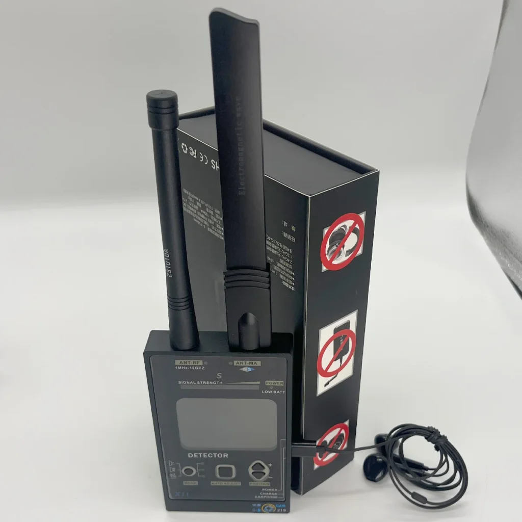 Dispositivo antiespía portátil, detector inalámbrico de insectos y rastreador GPS, garantiza la privacidad, escáner de señal de seguridad, detector de cámara inalámbrica
