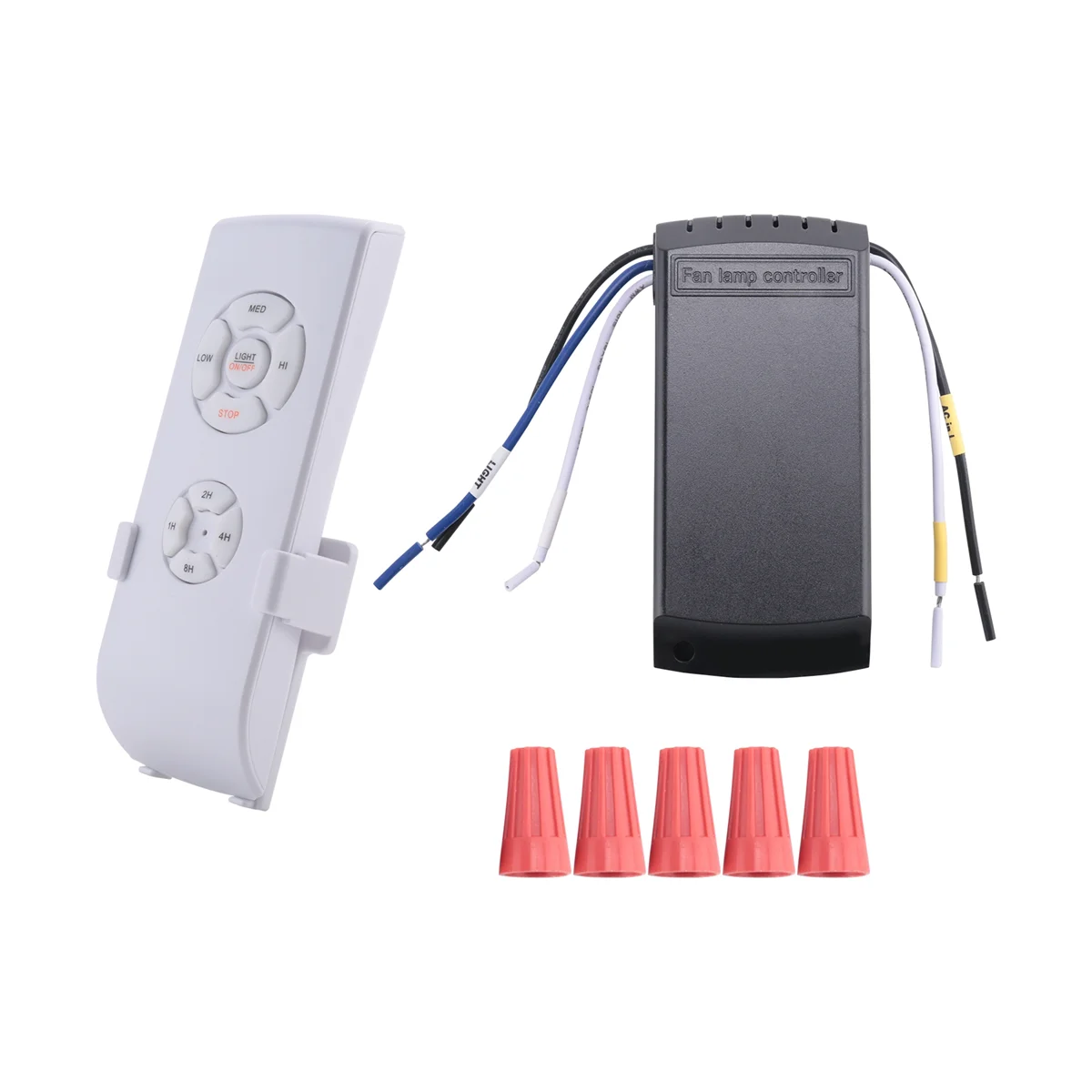 A77I lámpara de ventilador de techo Universal Kit de Control remoto AC 220V interruptor de ajuste de sincronización ajuste receptor transmisor de velocidad del viento