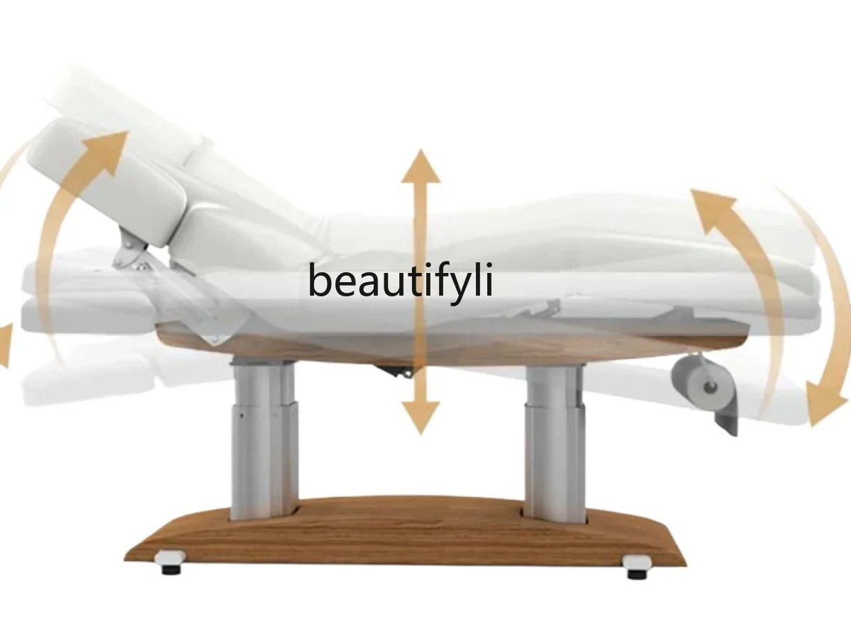 Cama de spa xzzFour motor SPA salud ajuste de elevación libre esponja de alta densidad cama de belleza de cuero PU