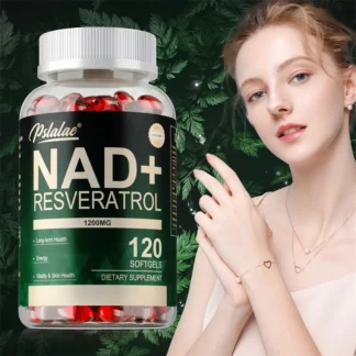Resveratrol NAD+: antioxidante, apoya la salud de la piel, mejora la energía celular, mantiene la vitalidad, envejecimiento saludable, no OGM